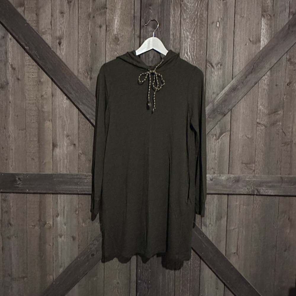 Lou & Grey Hoodie Dress EUC